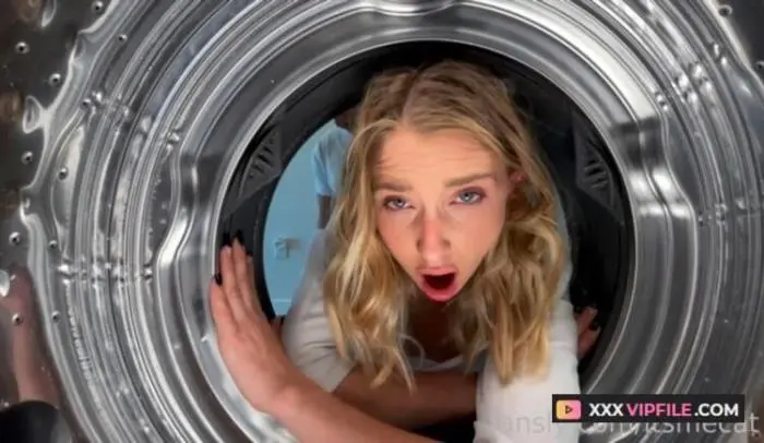 itsmecat - Stuck in the washing machine, Amateur, Creampie - XXX Porn Video on XXXVipFile