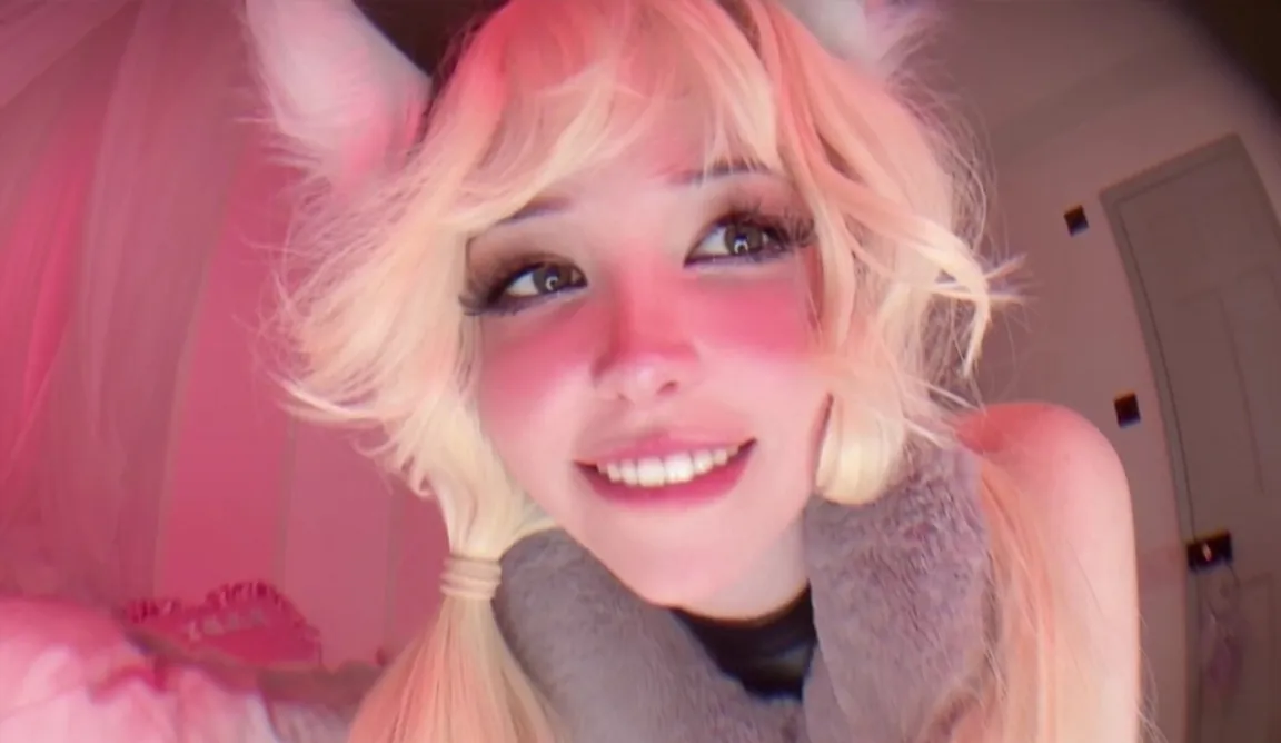 Belle Delphine's Naughty Kitten Masturbation Solo FullHD 1080p - XXX Porn Video on XXXVipFile